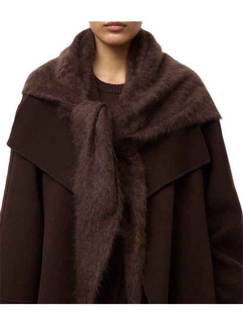 Brushed scarf Soft Goat | 2483912046MOCHA